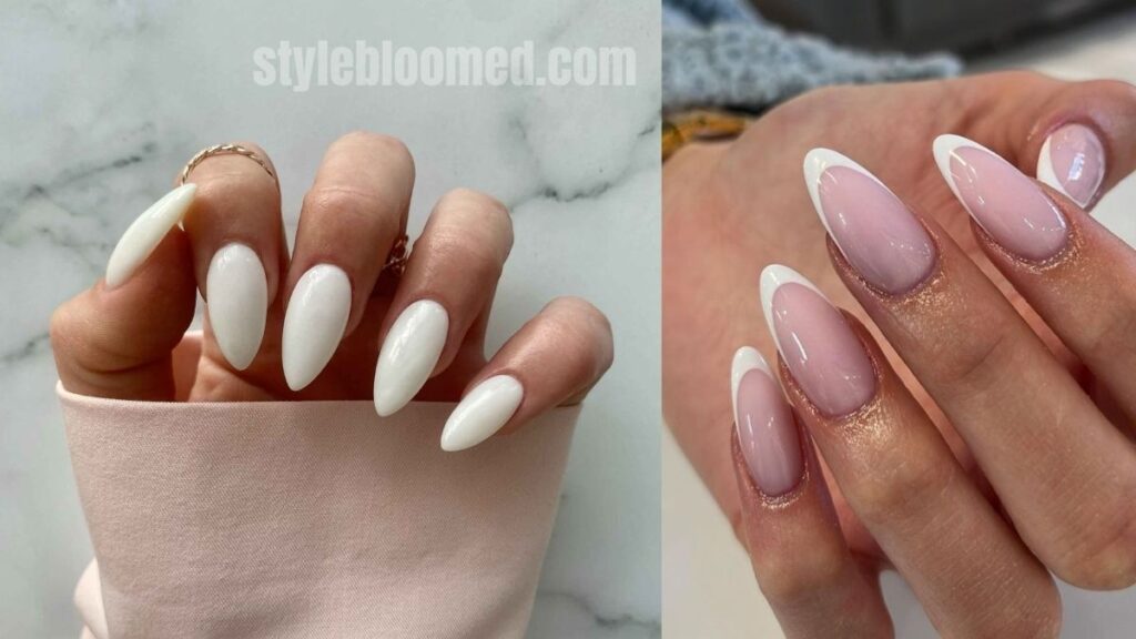 Top 30 French Tip Square Nail Designs for Manicure in 2024
