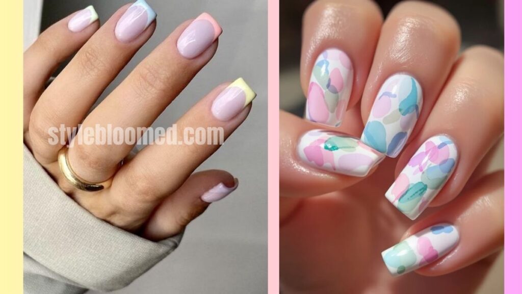 Top 30 French Tip Square Nail Designs for Manicure in 2024