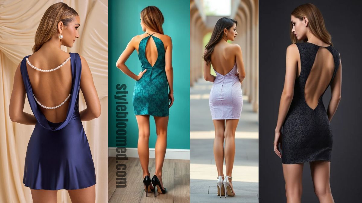 13 Best Ophidian Devore Backless Mini Dress to Elevate Your Style
