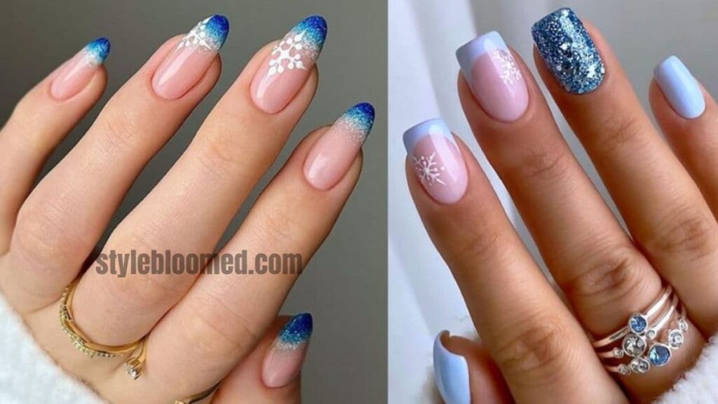 30 Winter Wonderland Acrylic And Gel Nails