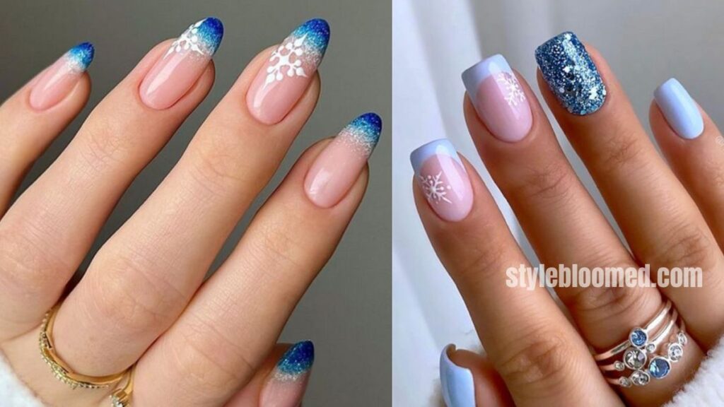 30 Winter Wonderland Acrylic And Gel Nails