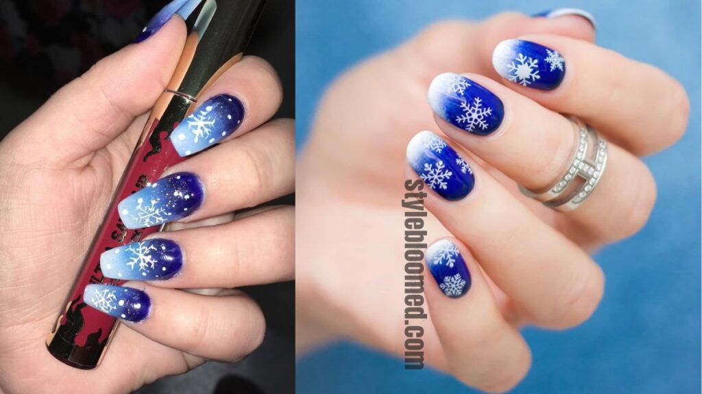 30 Winter Wonderland Acrylic And Gel Nails