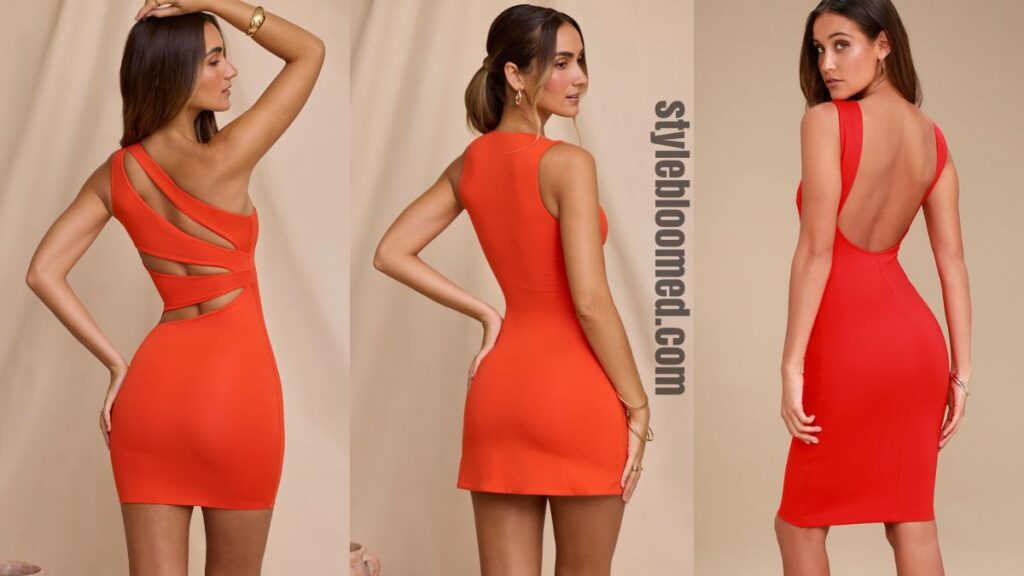 13 Best Ophidian Devore Backless Mini Dress to Elevate Your Style