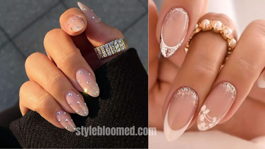 40 Simple Wedding Nails For The Bride 2025

