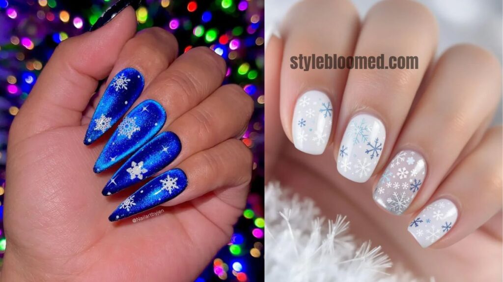 40 Best Snowflake Nails For 2025