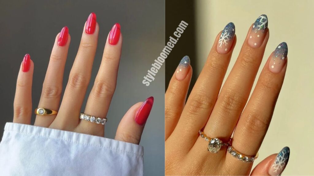 30 Classy Winter Acrylic And Gel Nails