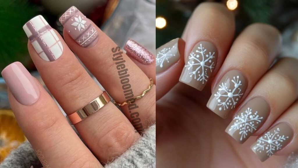 30 Classy Winter Acrylic And Gel Nails