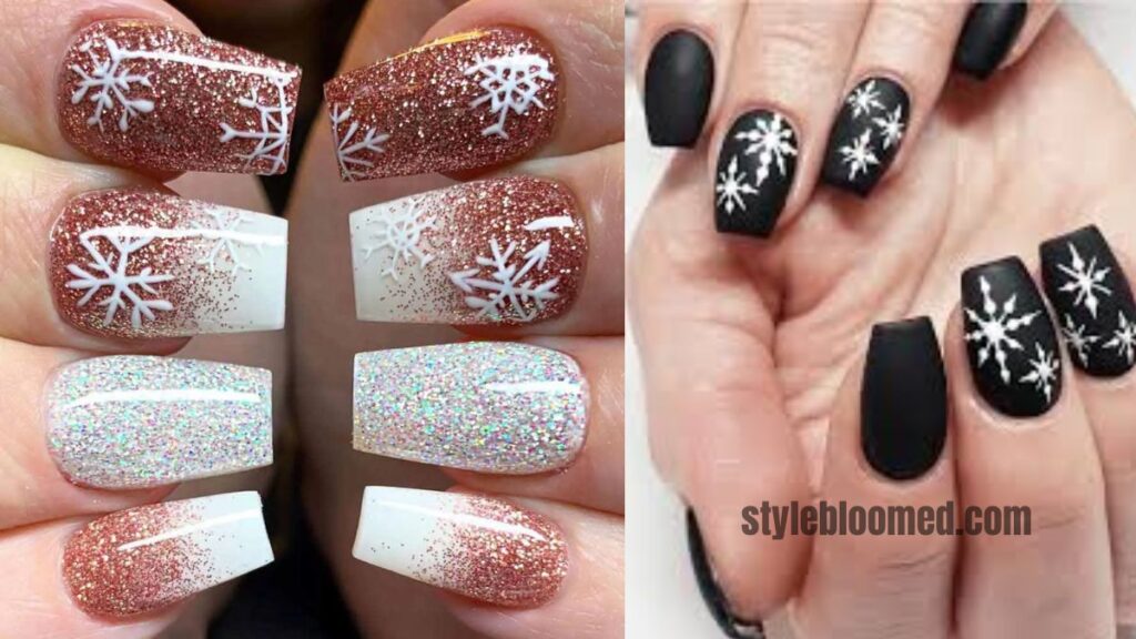 40 Best Snowflake Nails For 2025