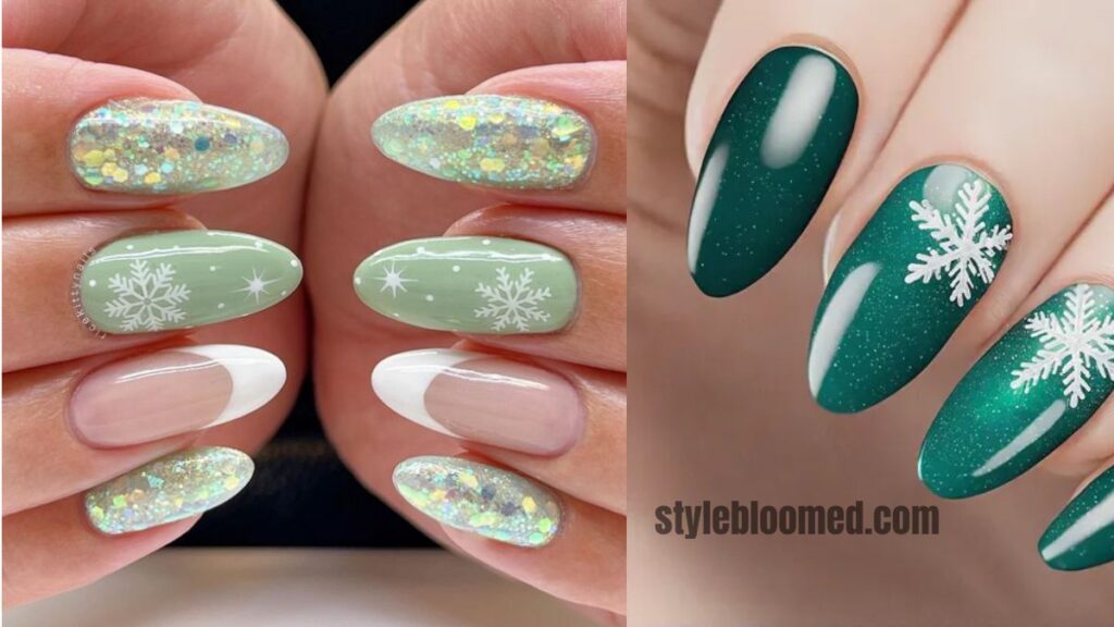 40 Best Snowflake Nails For 2025