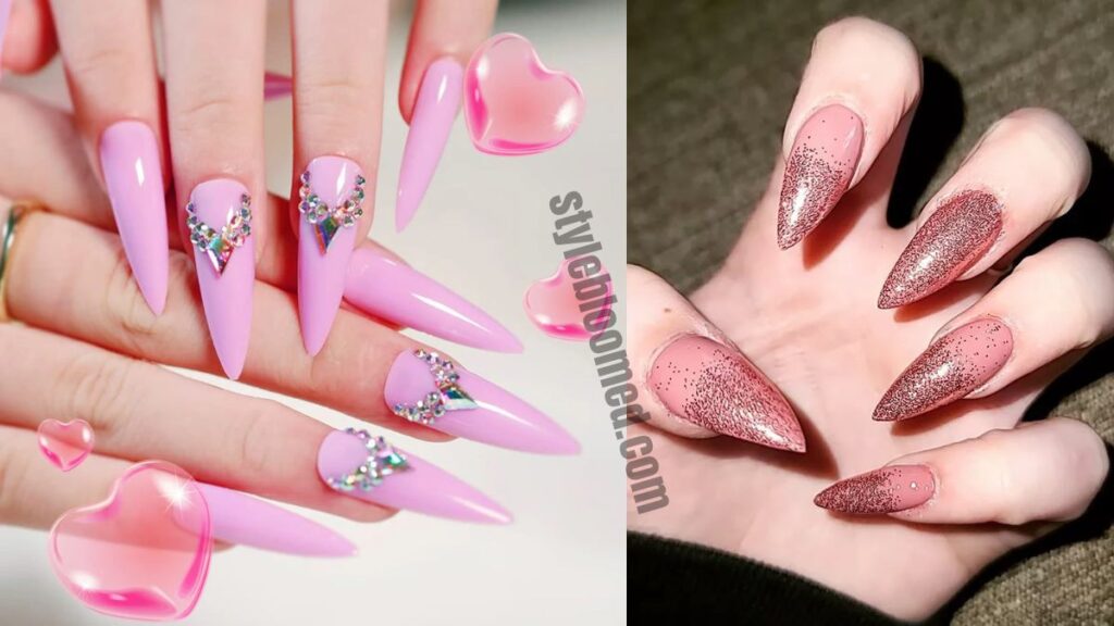 30 Classy Winter Acrylic And Gel Nails