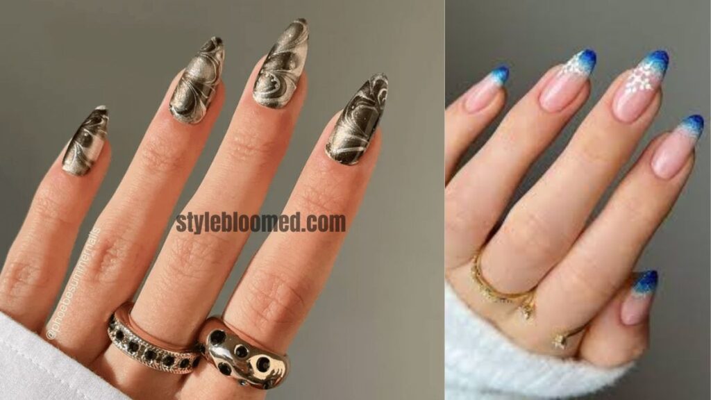 30 Classy Winter Acrylic And Gel Nails