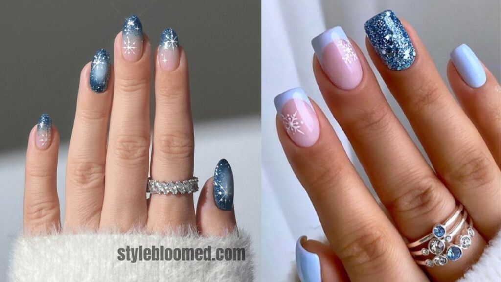 40 Best Snowflake Nails For 2025