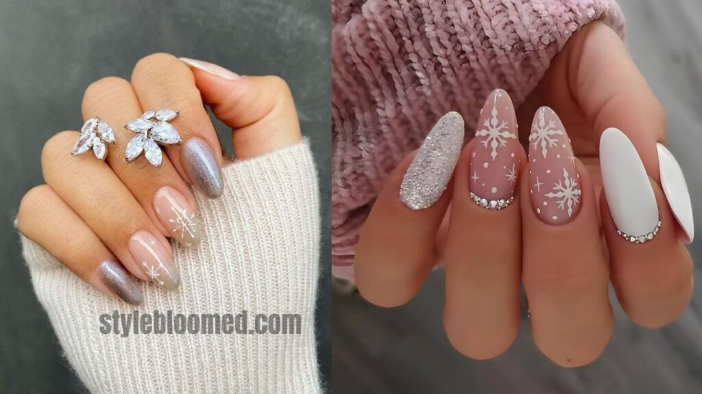 30 Winter Wonderland Acrylic And Gel Nails