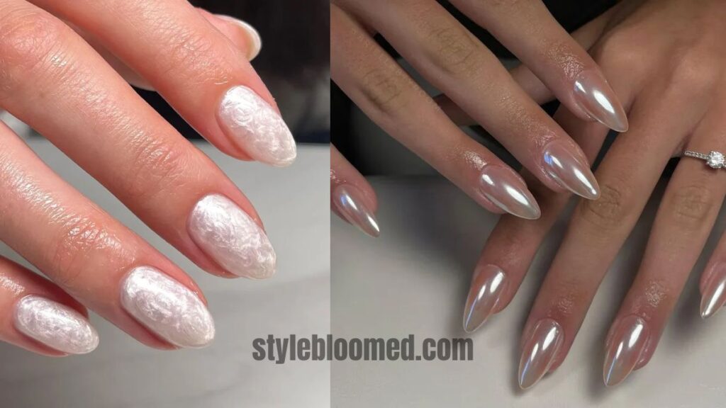 40 Simple Wedding Nails For The Bride 2025


